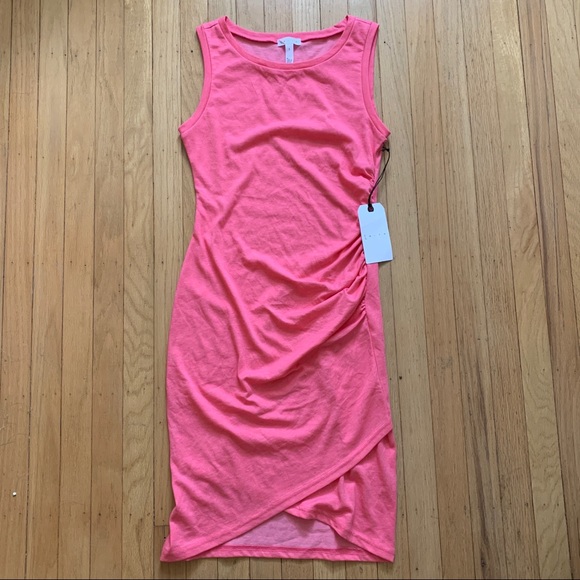 Leith Ruched Body-Con Tank Dress - Picture 1 of 4